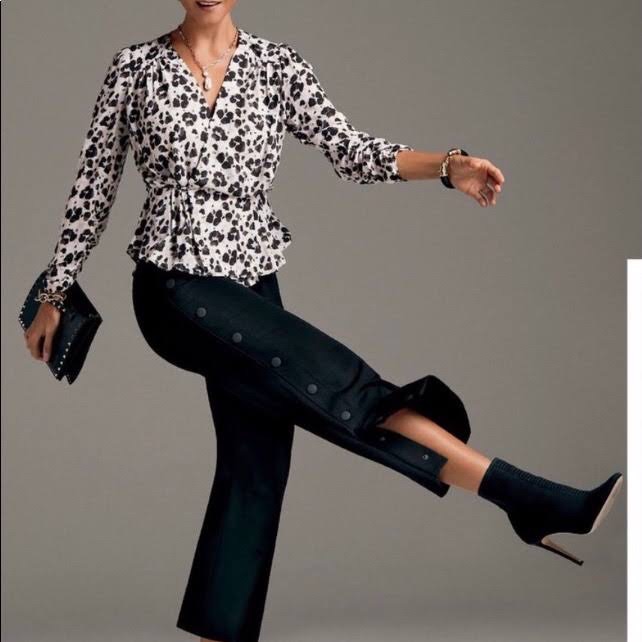 Cabi Rosette Blouse